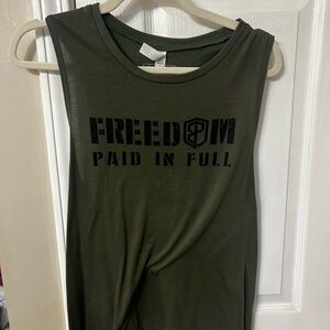 Born Primitive Olive Green Muscle Tee